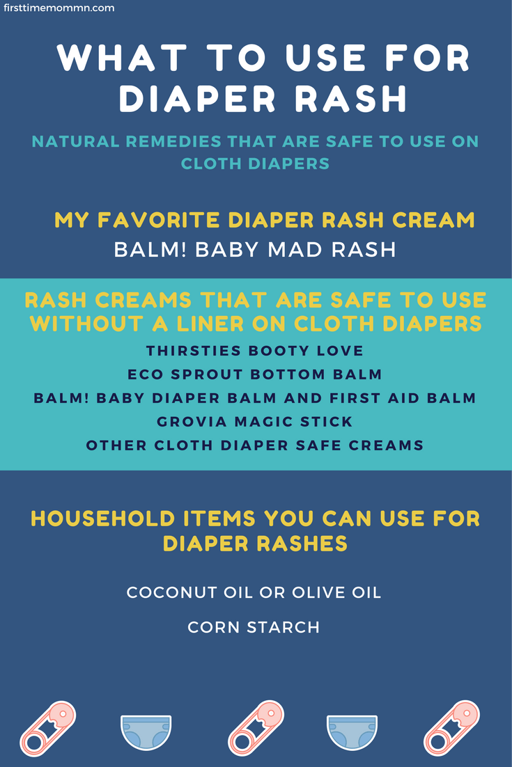 What to use on a diaper rash that's natural and can also be used with cloth diapers