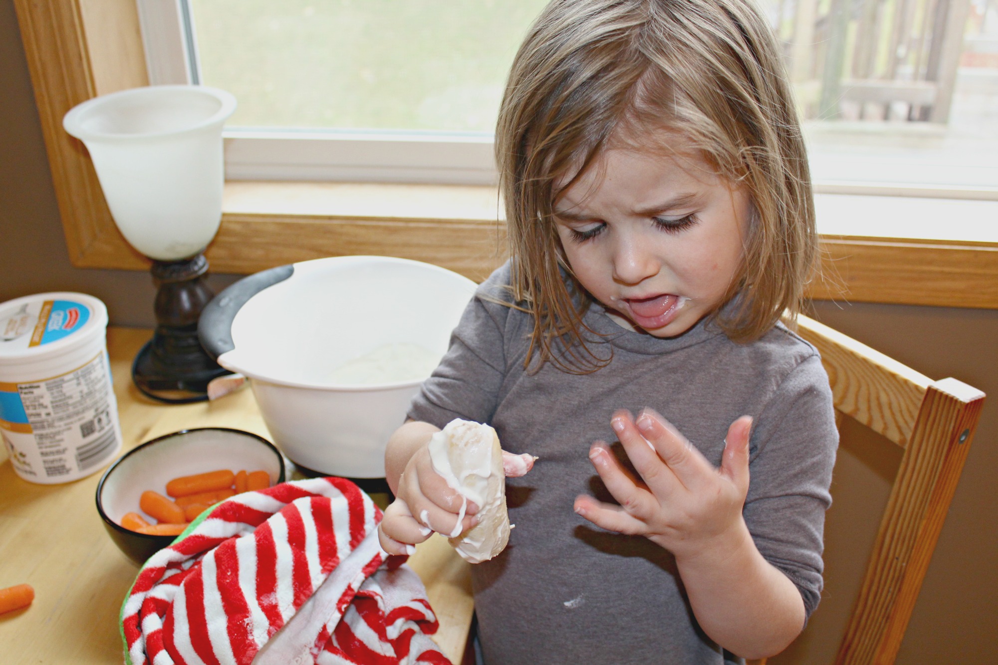 Snowman Snack Banana Pops : a healthy snack