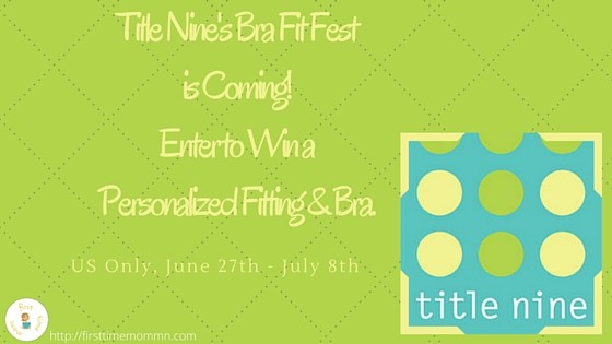 Title Nine's Bra Fit Fest is Coming! Enter to Win a Personalized Fitting & Bra.