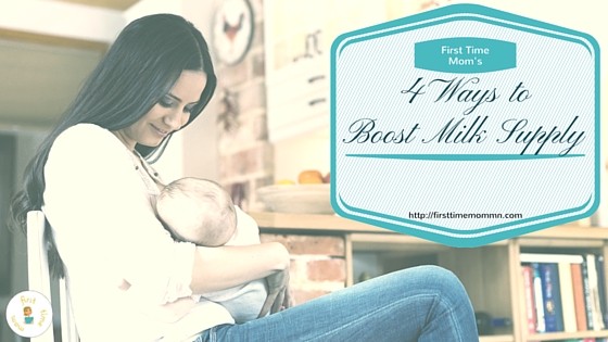 Four Ways to Boost Milk Supply. Read more on firsttimemommn.com