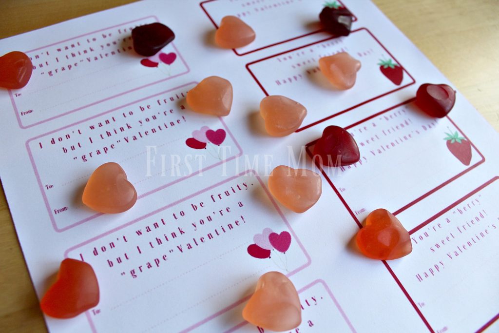 Valentine Free Printables Fruit Snacks