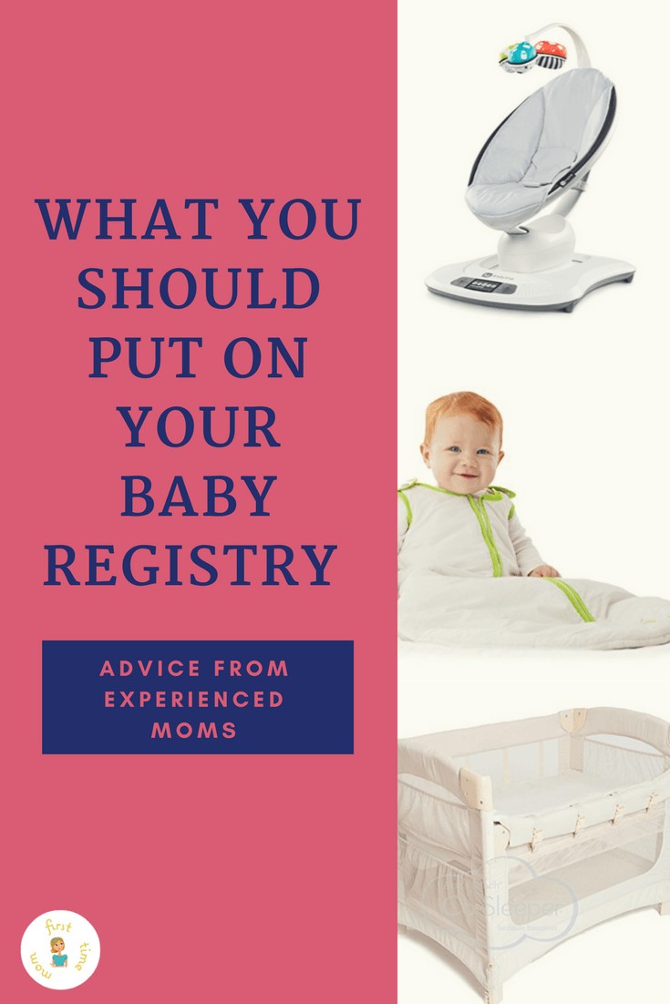What you should put on your baby registry - Advice from experienced moms
