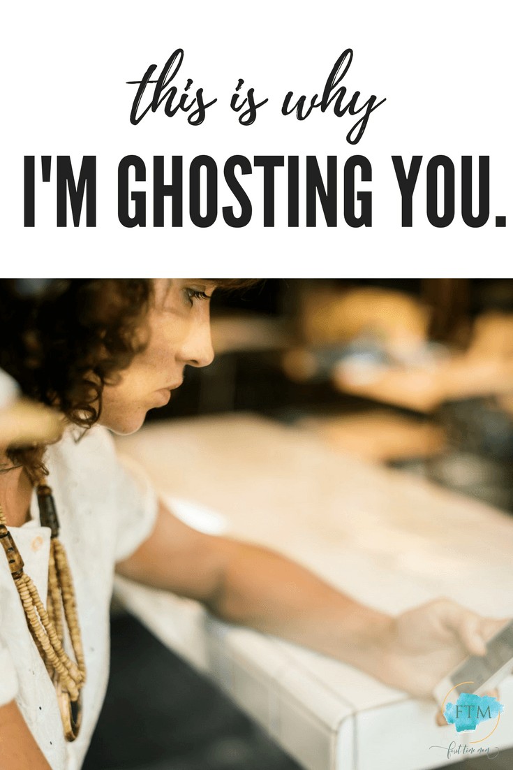 This is why I'm ghosting you and why I need a little more grace these days.