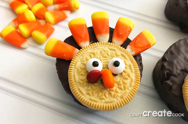 Thanksgiving No Bake Turkey Desserts