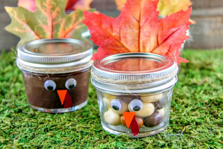 Turkey in a Jar Thanksgiving treat