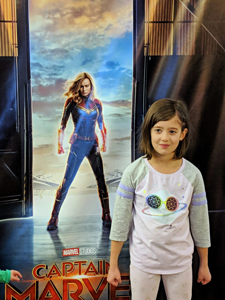 Kendall and CAPTAIN MARVEL