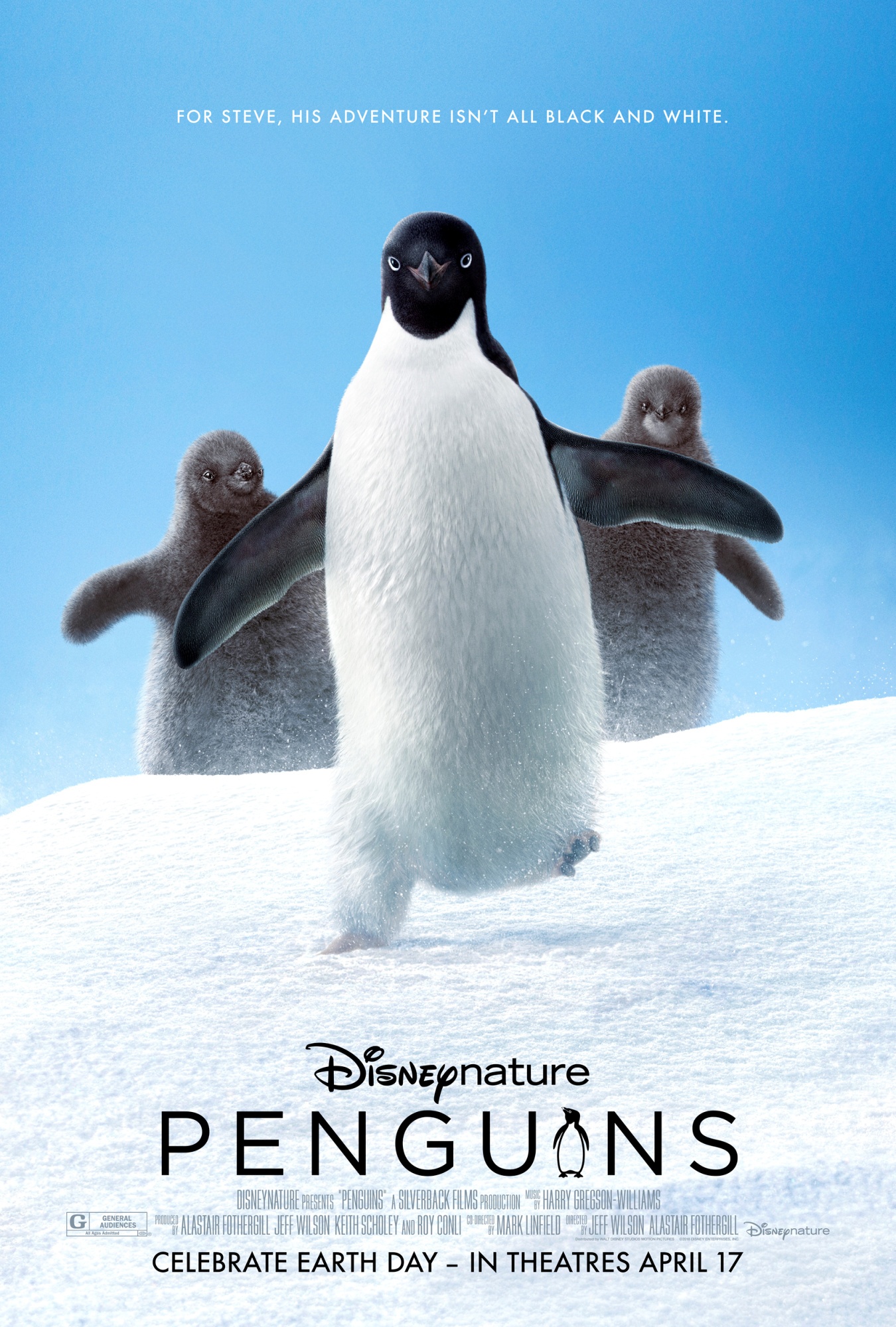 Disneynature Penguins Movie Poster