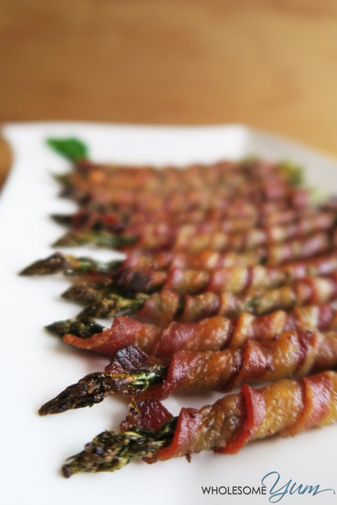 Bacon Wrapped Asparagus Low Carb Appetizers