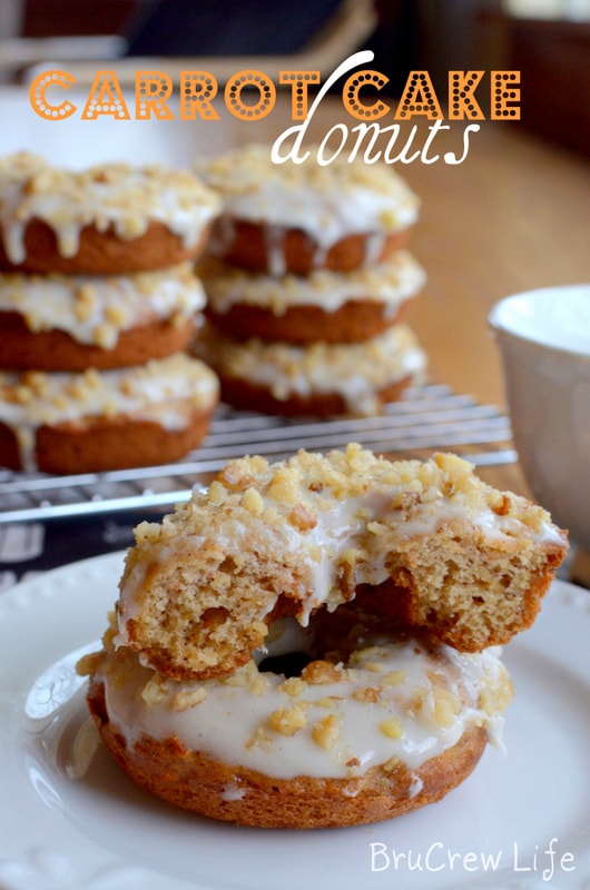 Carrot Cake Donuts