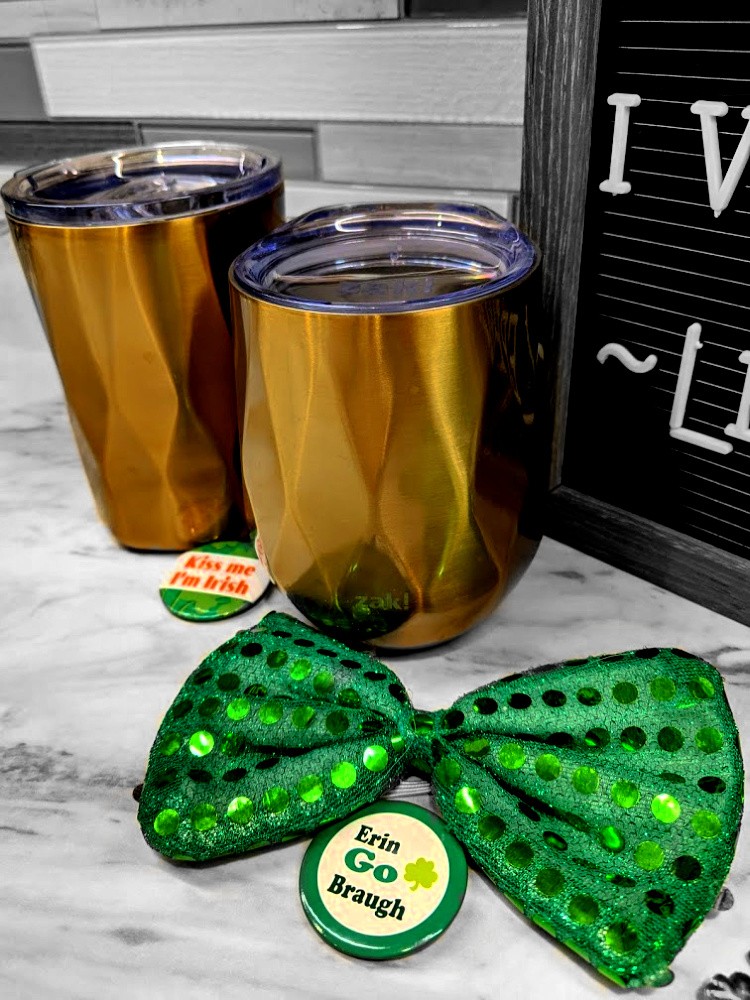 Zak gold fractal barware