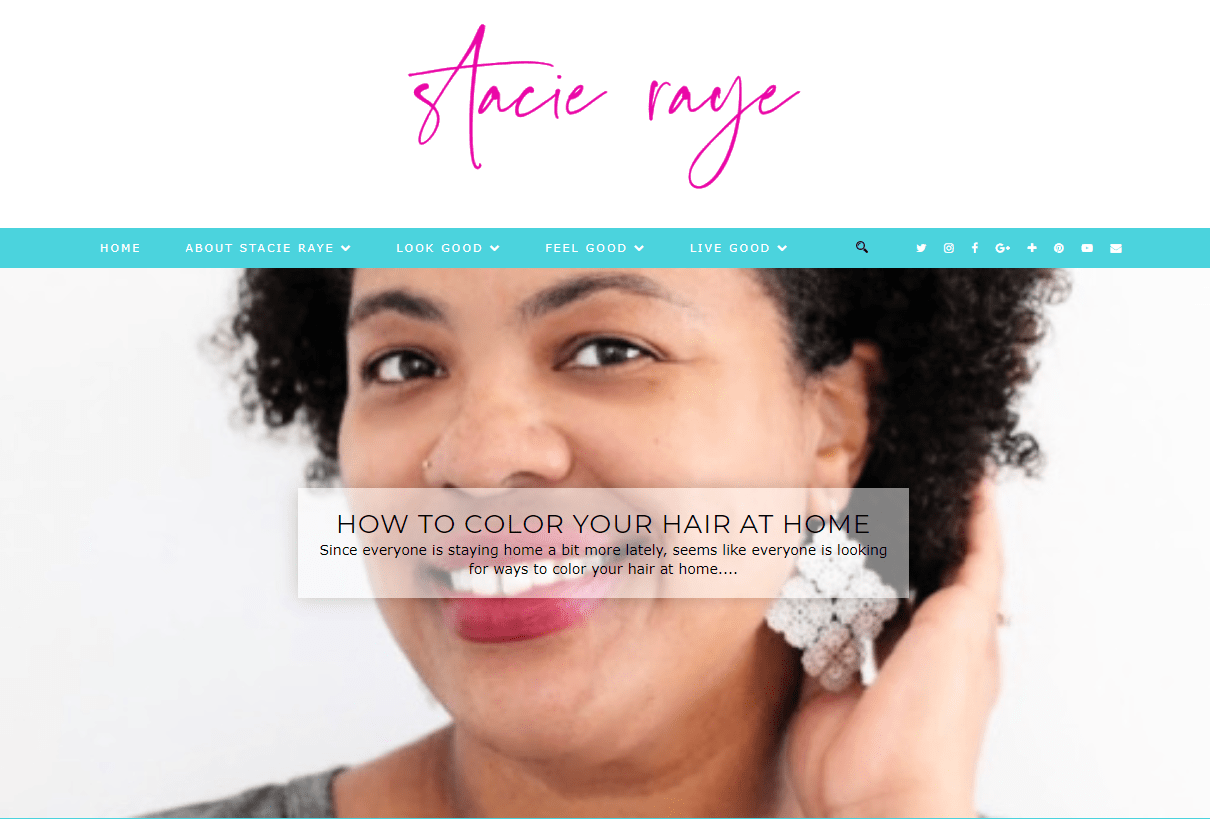 Picture of Stacie Raye, a lifestyle blog
