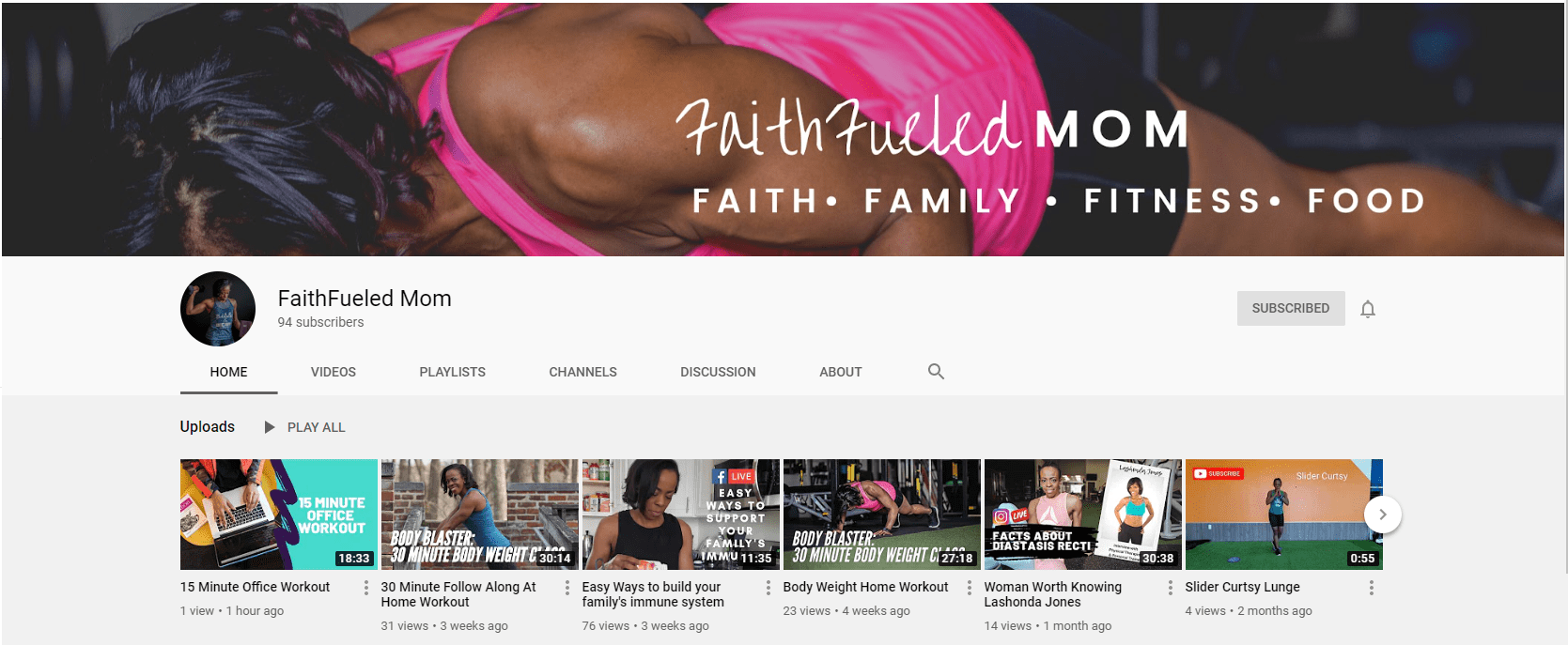 faithfueled mom on youtube influential black voices