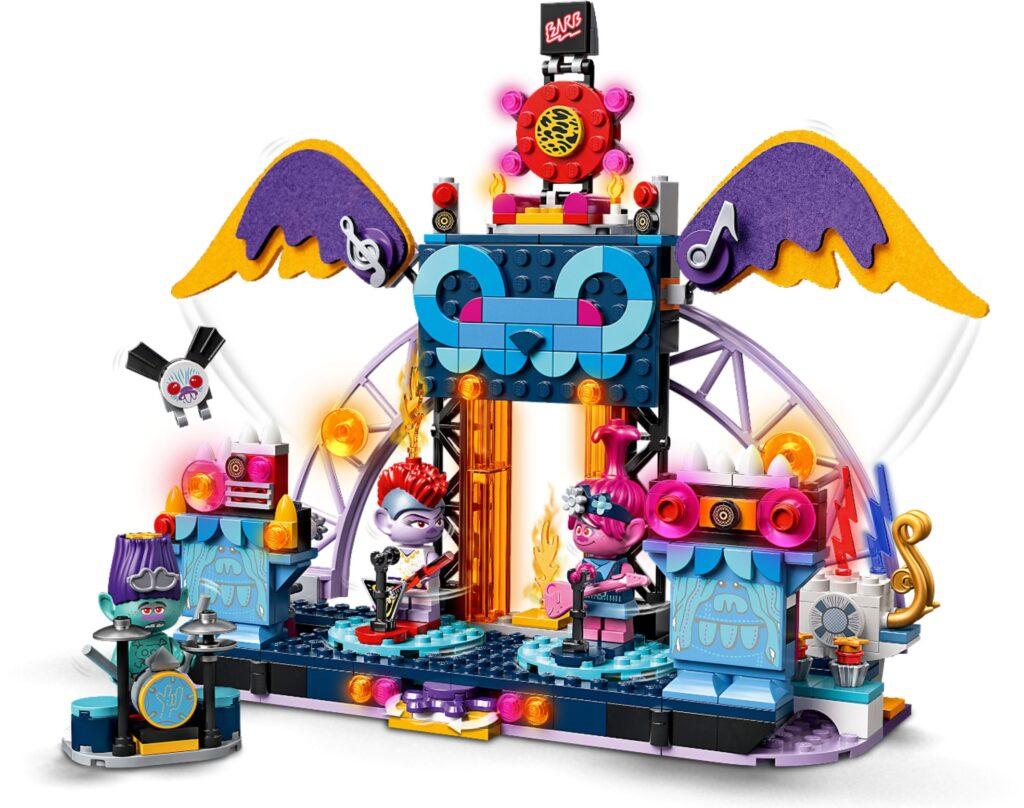 LEGO Trolls World Tour Volcano Rock City Concert 41254