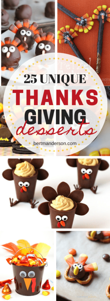 25 unique Thanksgiving desserts to wow your Thanksgiving guests