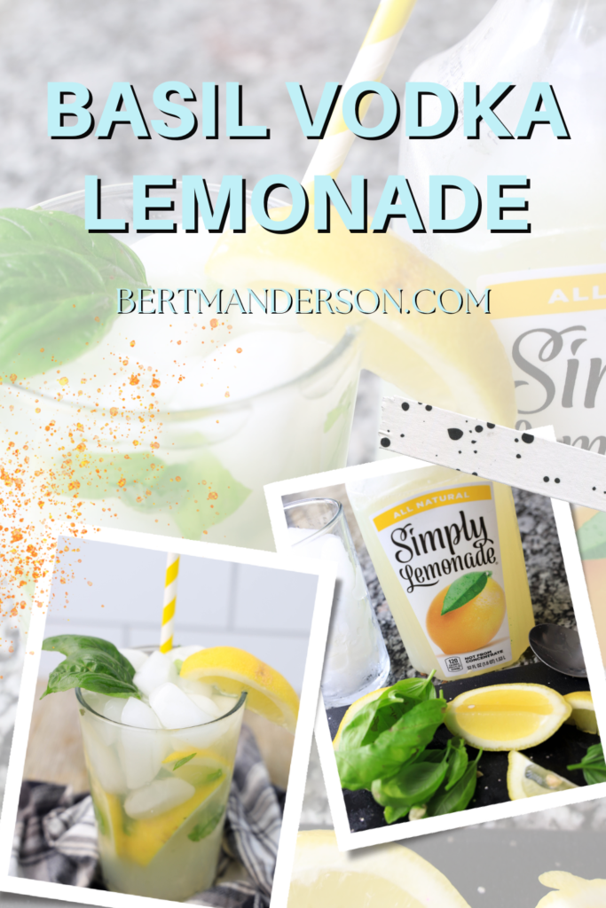 Basil Vodka Lemonade